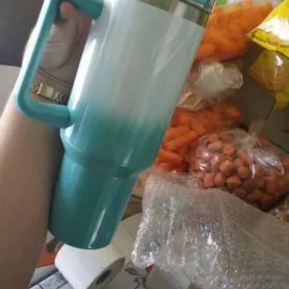 1pc SYLOVE 40oz Portable Gradient Tumbler Bottle - Picture 1 of 4